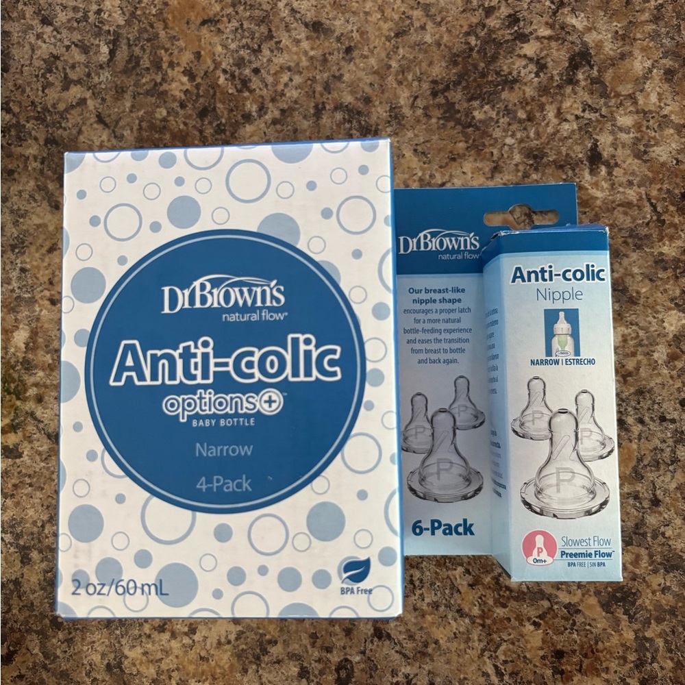 Dr. Brown’s Anti-Colic Baby Bottle Set